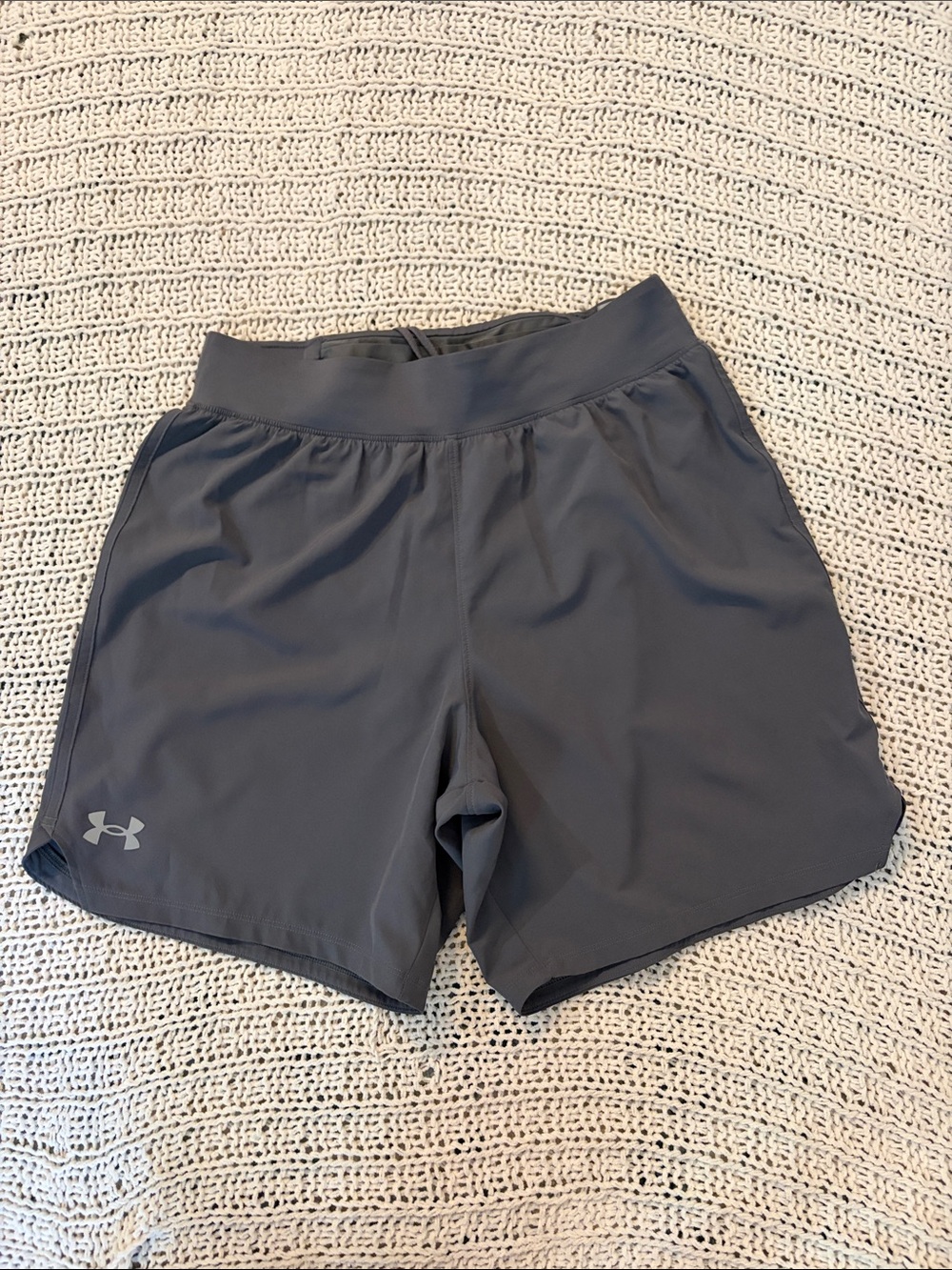 Under Armour Men's Charcoal Gray Athletic Shorts